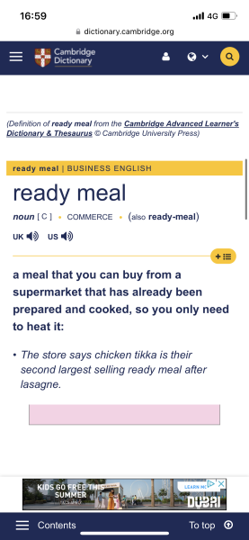 Do you eat ready meals regularly?