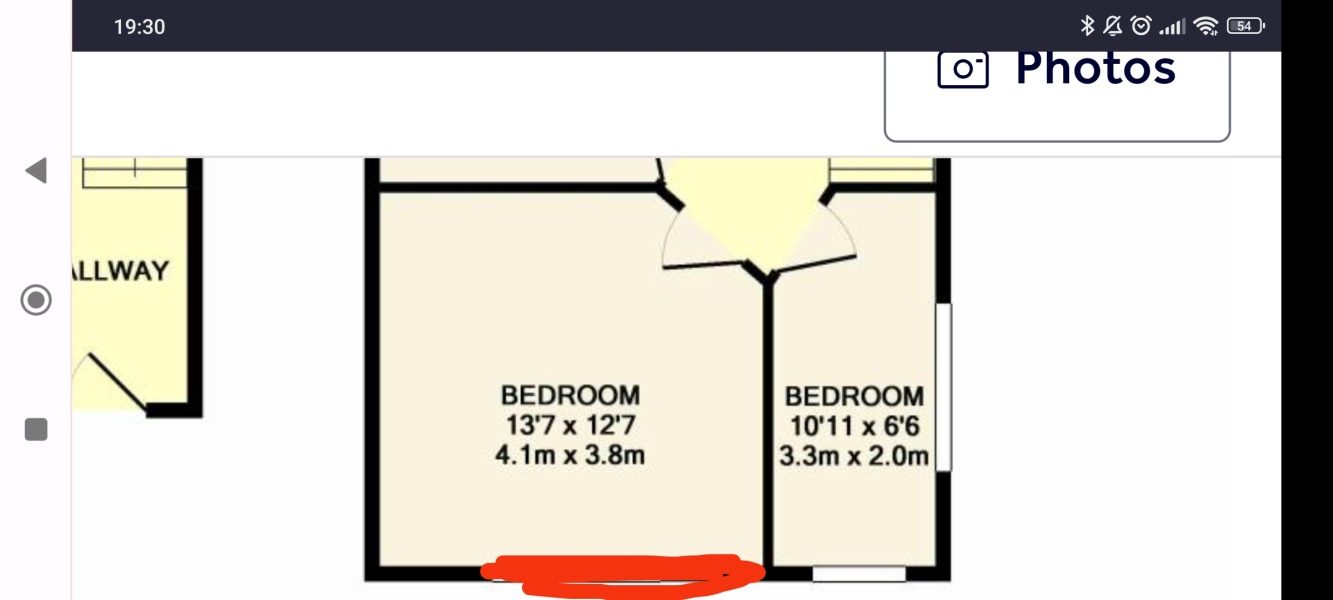 How can we even up these bedroom sizes??