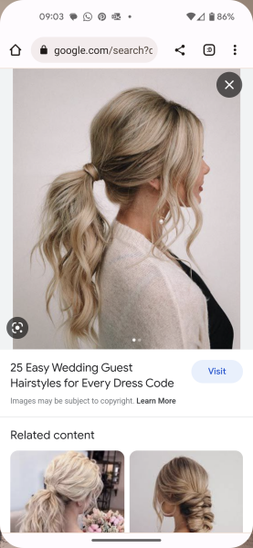 Hairstyle required!
