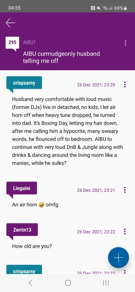Remember the poster at Christmas who had a sound horn on Boxing Day ? 
