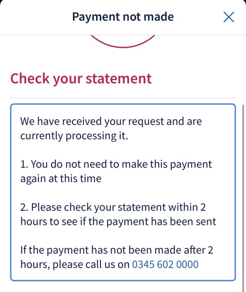 Why is my bank saying this?
