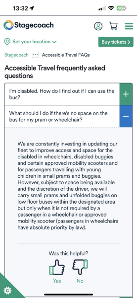 Wheelchair vs buggies. Showdown on the bus