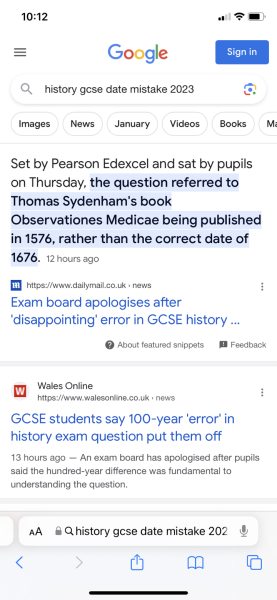 GCSE Supporting - first week nearly over