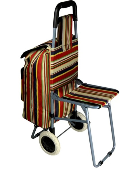 Has anyone used a shopping trolley on the beach?