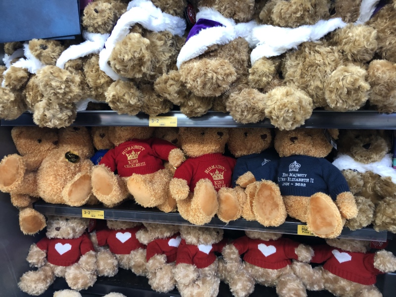 Shops don't give a shit about the coronation, do they?