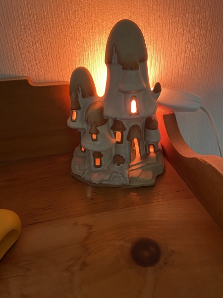 Mushroom house light from the 80s...