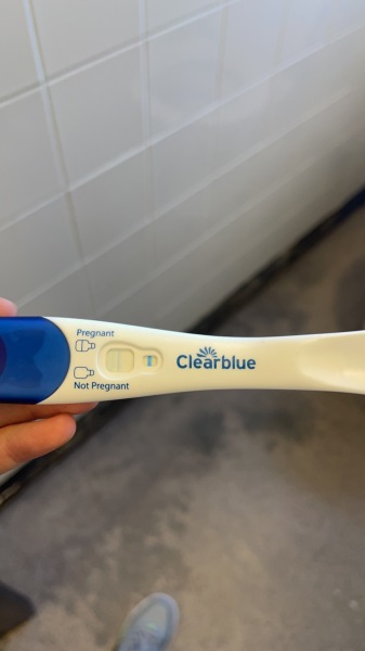 Faint positive or evaporation line?