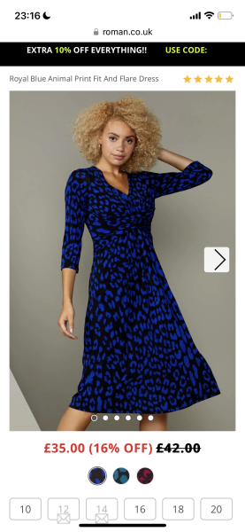 Dress for the large of nork? 