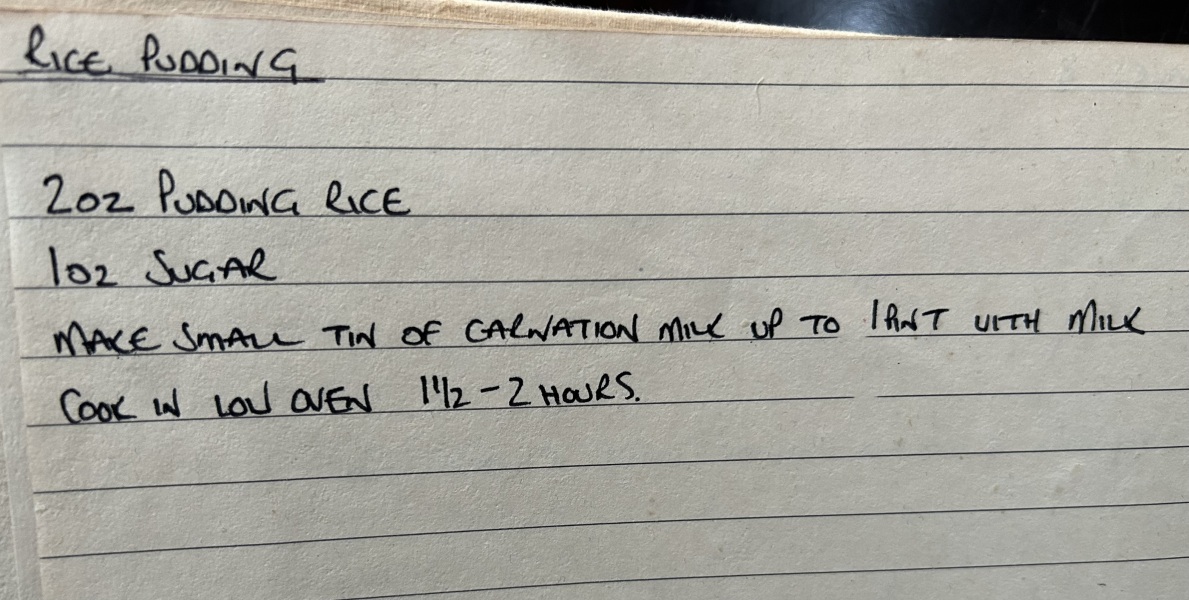 ... to be crushed, I tell you, crushed, by what I've just discovered in my food cupboard?
