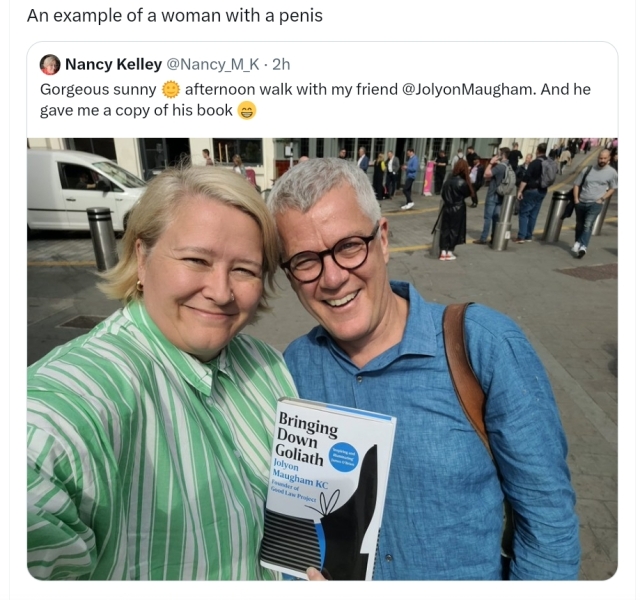 Ed Davey of the Lib Dems - Women can 'quite clearly' have a penis