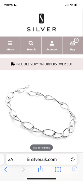 Find me the perfect silver necklace