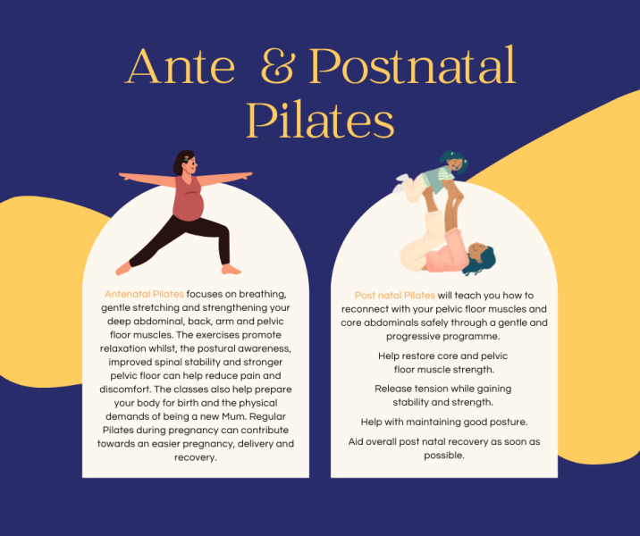 Ante & postnatal Pilates classes