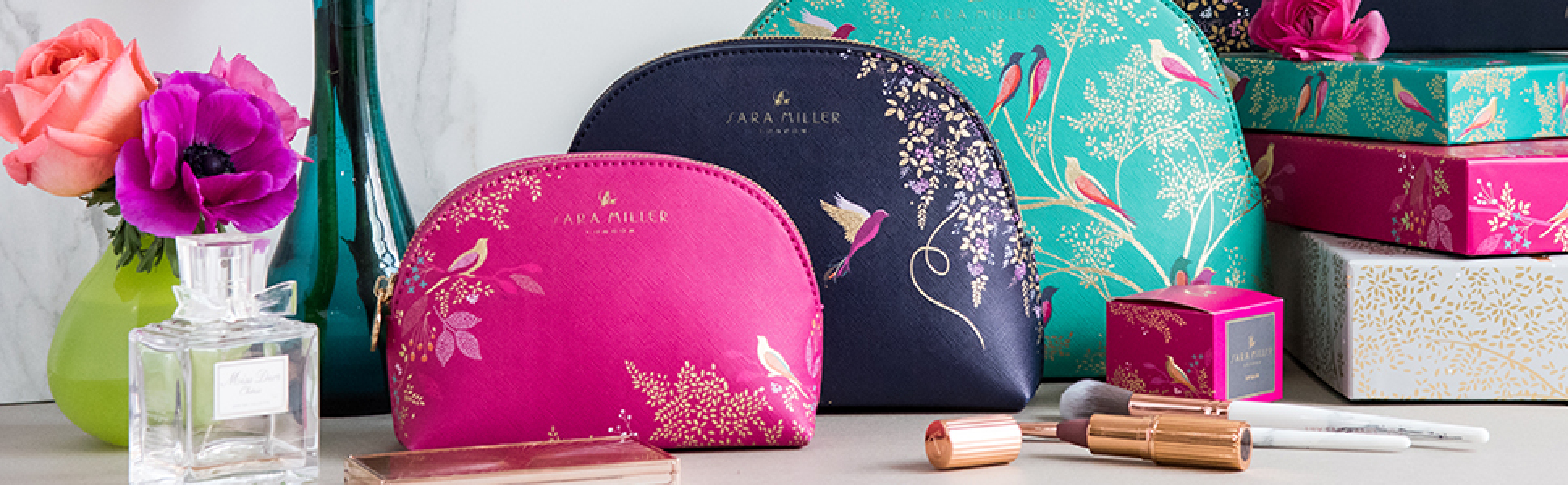 Lovely make up/toiletry bag