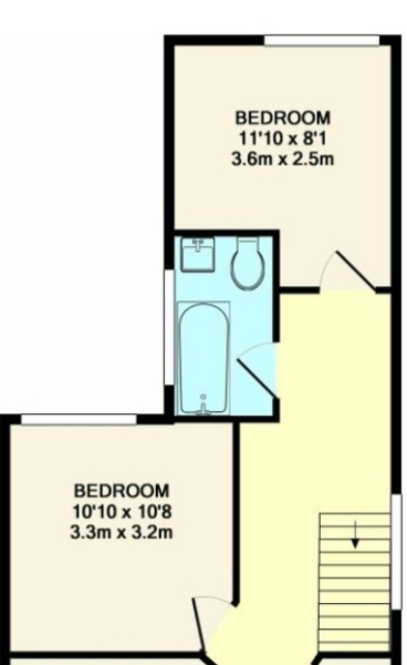 How can we even up these bedroom sizes??