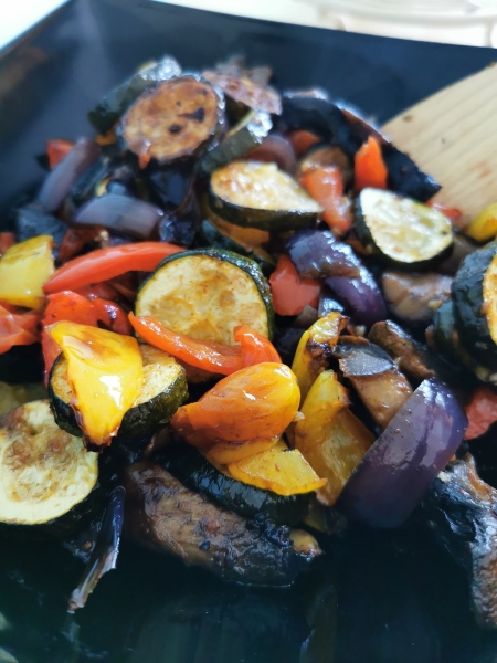 What is your best recipe/method for Mediterranean roasted vegetables