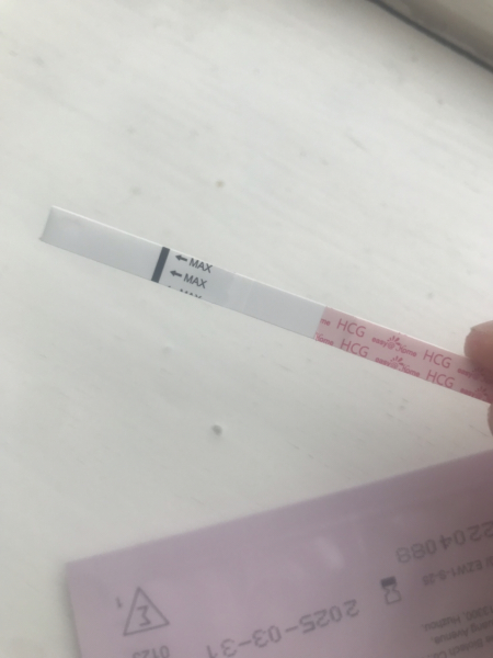 6dpo positive pregnancy test 