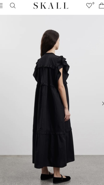Wedding guest black dress