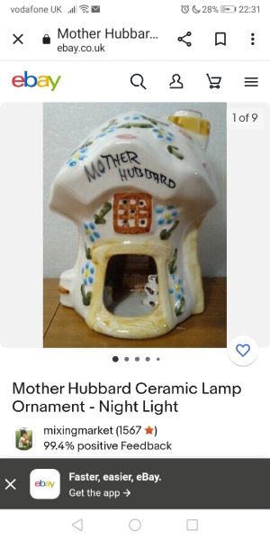 Mushroom house light from the 80s...