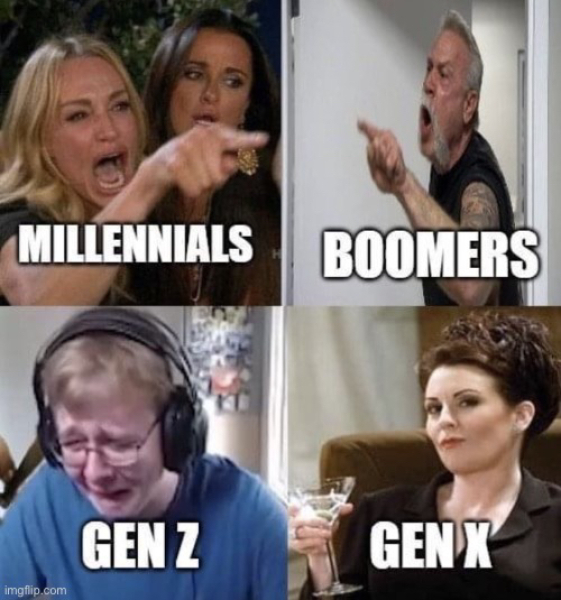 'Edgy' older women...