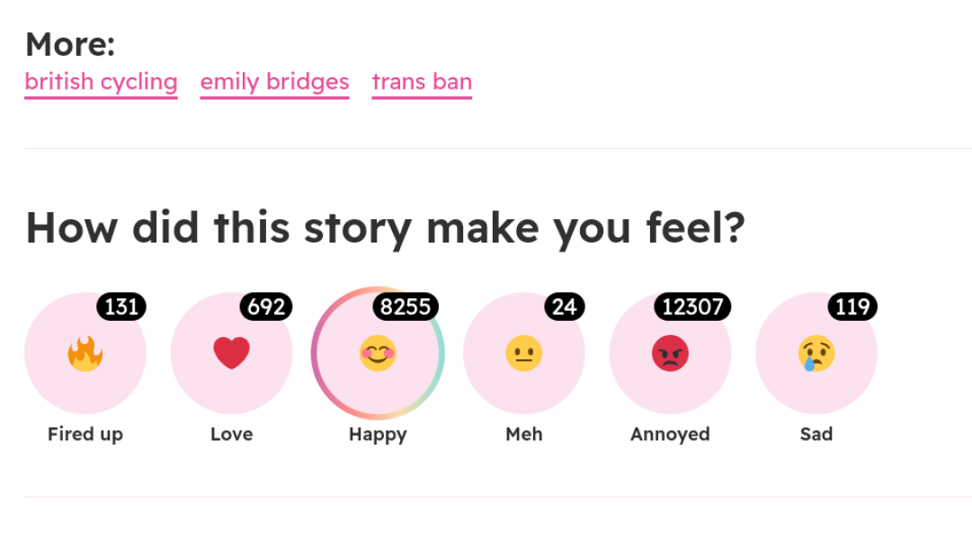 New British Cycling trans policy