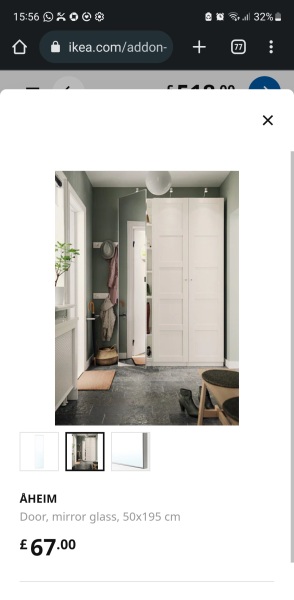 Ikea Pax for hall help please