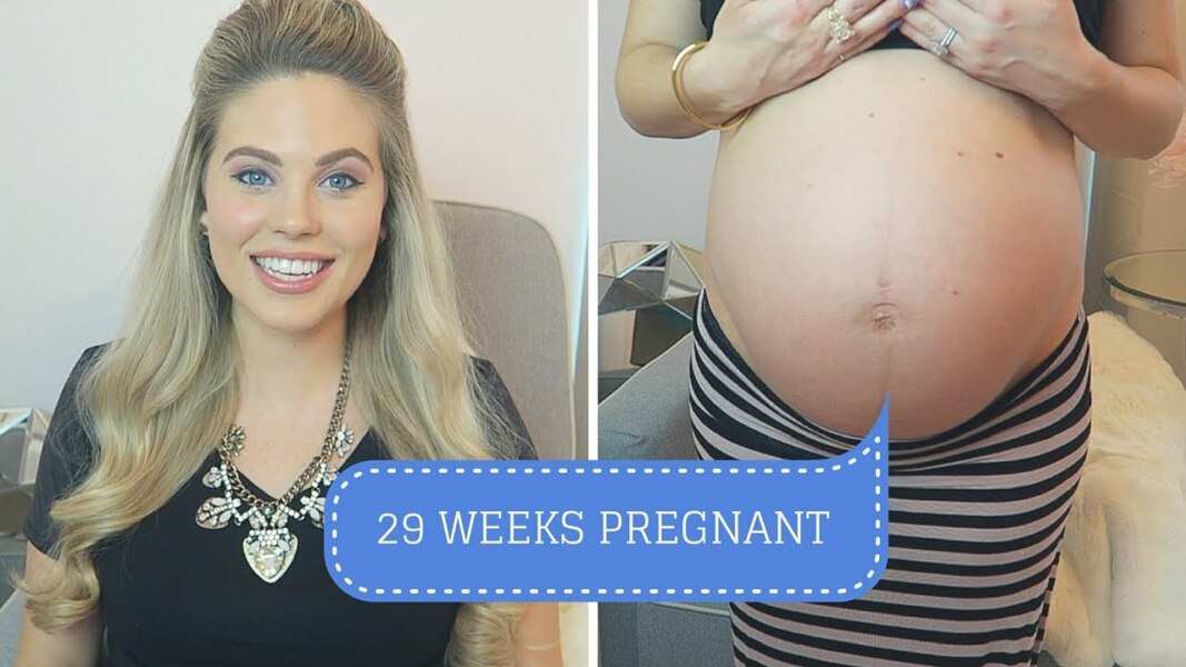 29 weeks pregnant at my wedding
