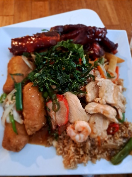 What would this chinese takeaway cost where you are and have a guess at what I paid 