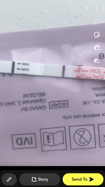 6dpo positive pregnancy test 