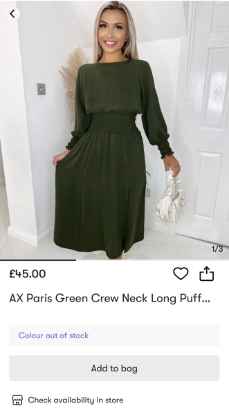 Which dress for ‘posh’ do?