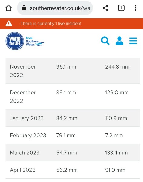 I can't stand the rain