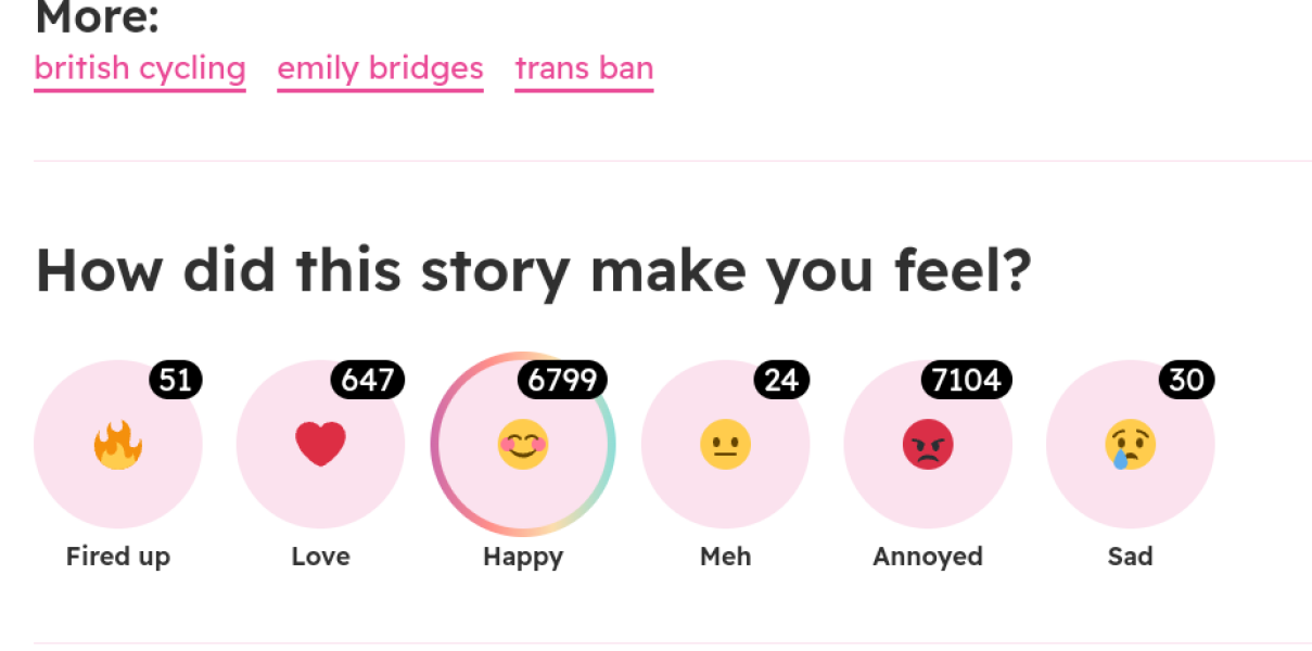 New British Cycling trans policy