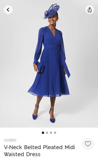 Which dress for ‘posh’ do?