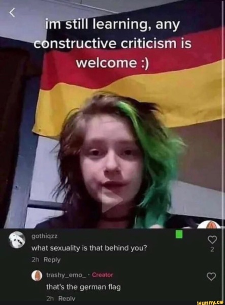 Gender critical pride flag?