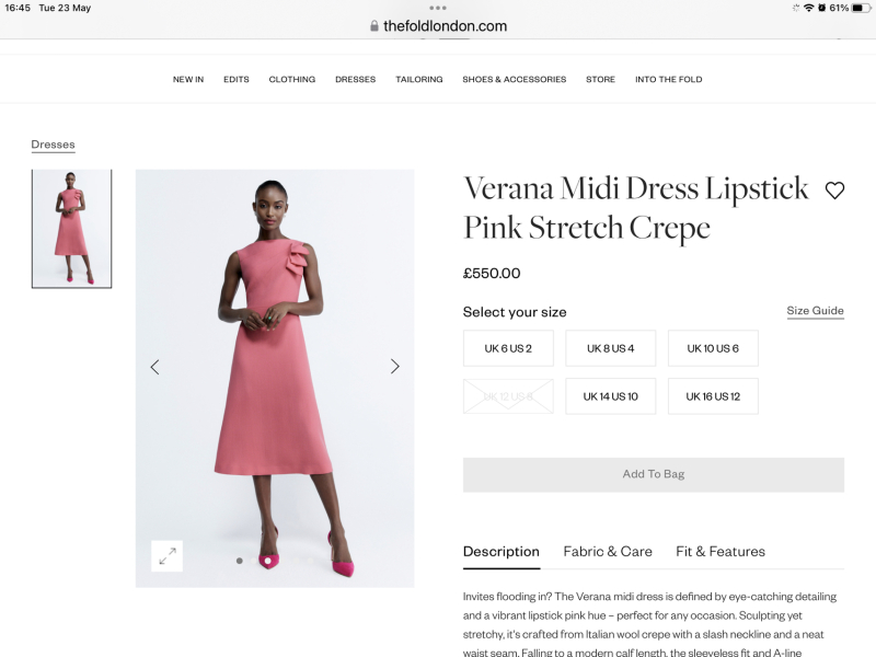 Dress for Civil Ceremony