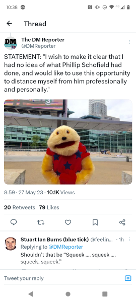 There we go Schofield has admitted ‘affair’