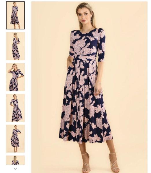 Thoughts on this dress and colour for silver haired  / style bag advice please