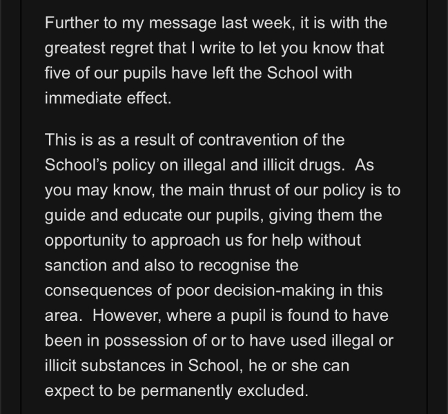Drugs at Private Schools 