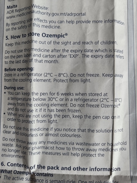 “I started Ozempic last night” - THREAD SIX