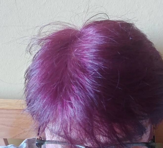 Ever dyed your hair an unnatural colour? 