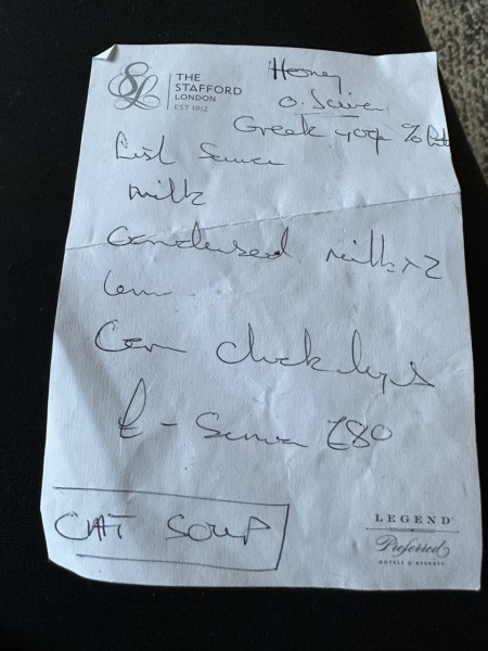 Shopping list