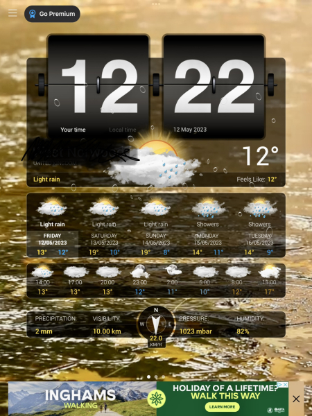 I can't stand the rain