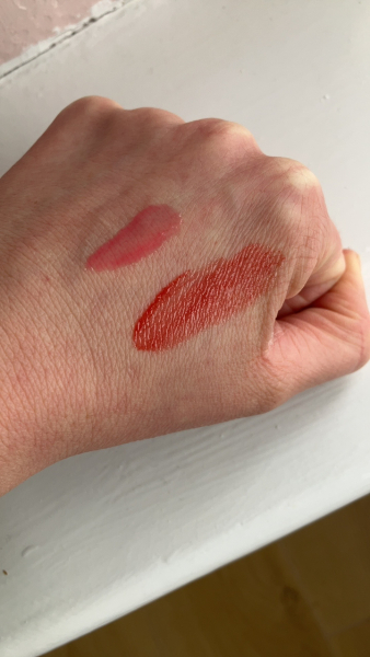 Lip gloss / balm / shimmer / something. 