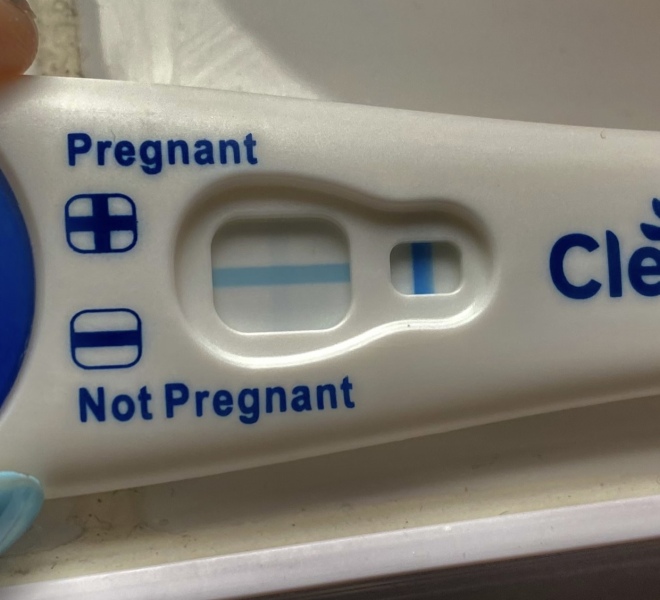 8dpo faint line? Or false positive