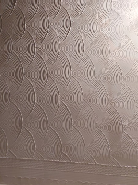 My artex ceiling has grown on me! (with pics)