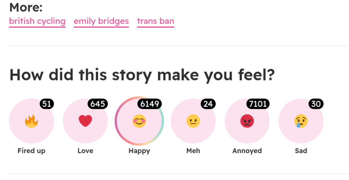 New British Cycling trans policy