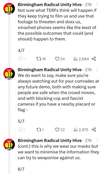 Let Women Speak Birmingham - 2 women assaulted?