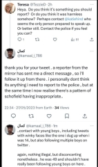 There we go Schofield has admitted ‘affair’