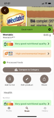 To ask what highly processed food you eat? 