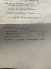 Iron levels - child query