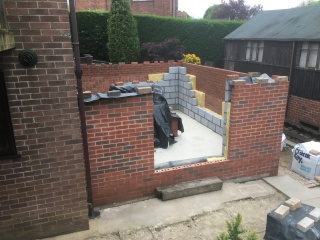 Self build extension 